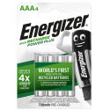 Energizer PRECHARGED HR03 700MAH ALWAYS READY BLISTERA IEPAKOJUMĀ 4GB.