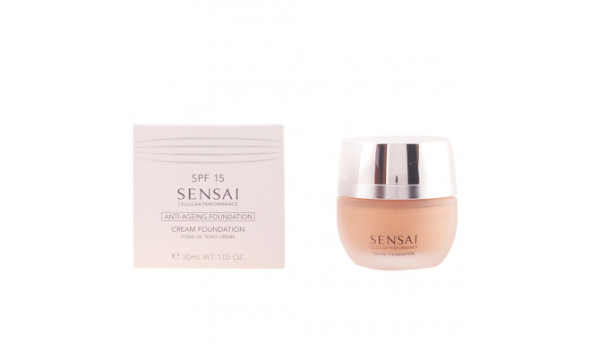 SENSAI CELLULAR PERFORMANCE base de maquillaje en crema SPF15 #CF24-amber beige 30 ml