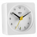 Braun BC 02 W quartz alarm clock white