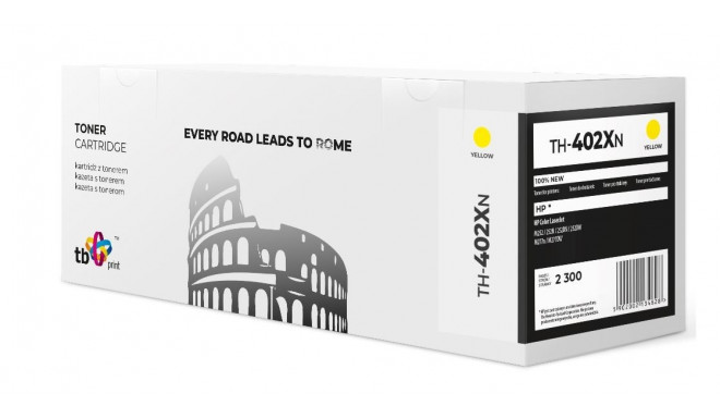 Toner for HP CLJ M252/ 277 TH-402XN 100% new yellow