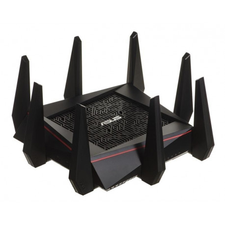 ASUS RT-AC5300 wireless router Tri-band (2.4 GHz / 5 GHz / 5 GHz) Gigabit Ethernet Black