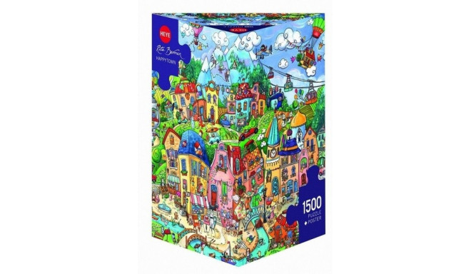 Heye puzzle Happy city 1500pcs
