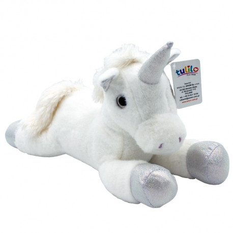 Axiom Plush Kaja Unicorn white 37 cm