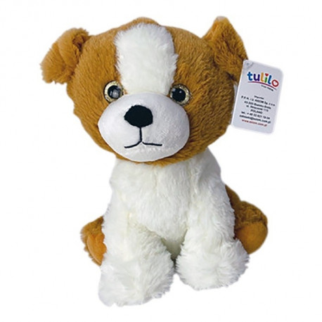Axiom Plush Maksiu Dog beige and white 23 cm