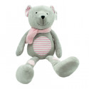 Axiom Eryk Teddy Bear - pink accessories 33 cm