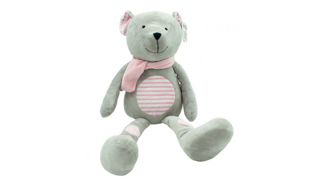 Axiom Eryk Teddy Bear - pink accessories 33 cm