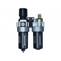 Gaisa padeves filtrs + regulātors + lubrifikātors 1,0 - 8,5 bar, 1/2",  maks. 3800 l/min