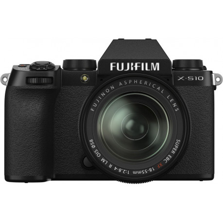 Fujifilm X-S10 + 18-55mm Kit, черный