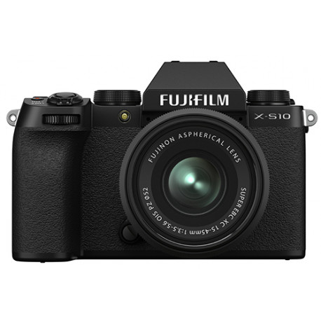 Fujifilm X-S10 + 15-45mm Kit, black