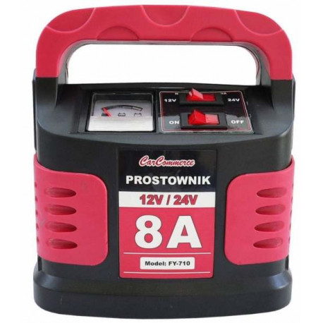 Battery charger 12/24V 8A with laadimisindikaatoriga and cigarette lighter sockets