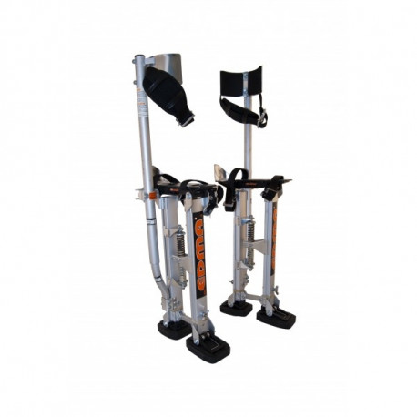 EDMA Moonwalker jala pikendused – reguleeritavad 45–76 cm, teleskoopilised, alumiinium, 102 kg, paar