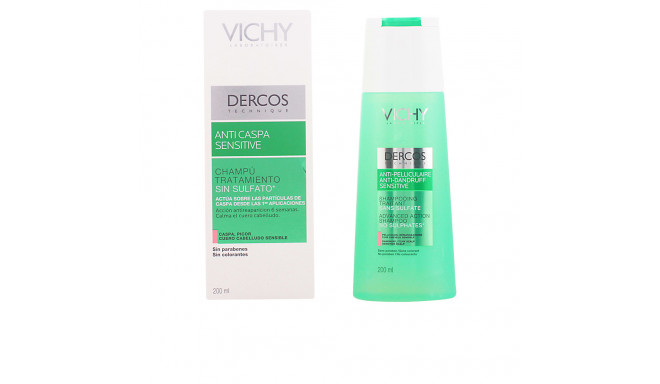 VICHY DERCOS anti-pelliculaire sensitive shampooing traitant 200 ml