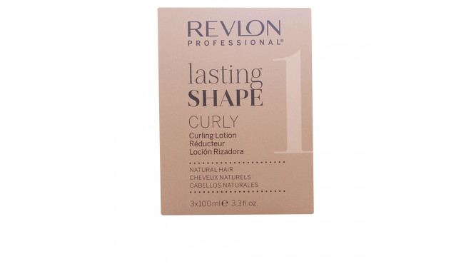REVLON LASTING SHAPE curling lotion natural hair 3 x 100 ml