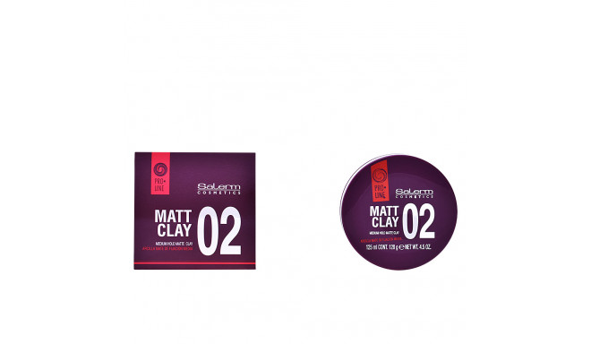 SALERM MATT CLAY medium hold matte clay 125 ml