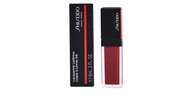 SHISEIDO LACQUERINK lipshine #307-scarlet glare