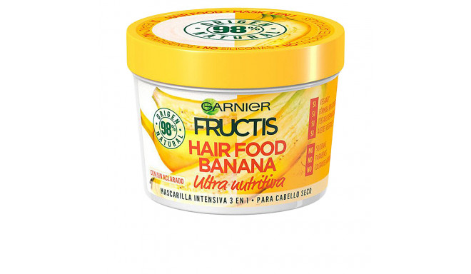GARNIER FRUCTIS HAIR FOOD banana mascarilla ultra nutritiva 390 ml