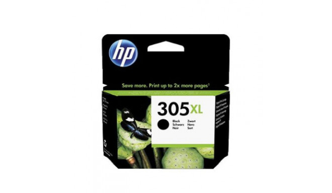 HP 305XL High Yield Black Ink Cartridge, 240 pages, for HP DeskJet 2300, 2710, 2720, Plus 4100