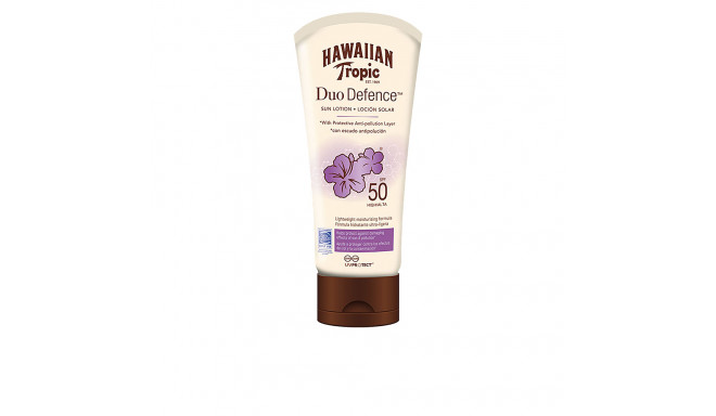 HAWAIIAN TROPIC DUO DEFENSE sun lotion SPF50+ 180 ml