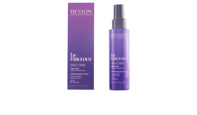 REVLON BE FABULOUS daily care fine hair volumen spray 80 ml