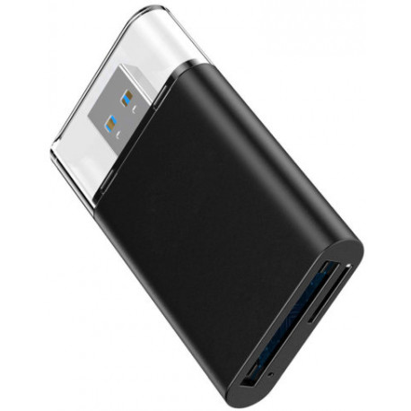 Platinet memory card reader SD/microSD (45220)