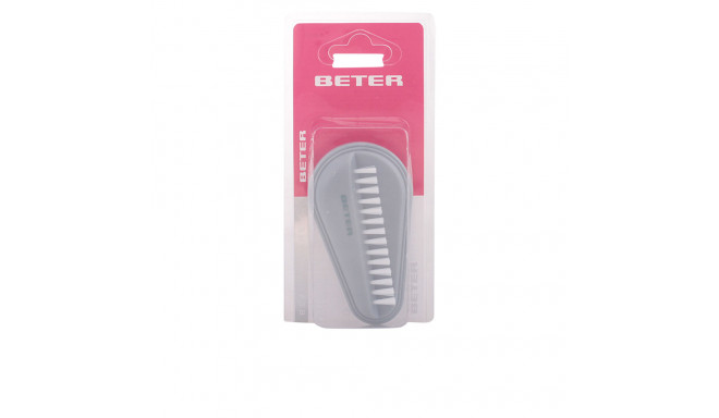 BETER CEPILLO uñas doble, púas de nylon #gris 1 u