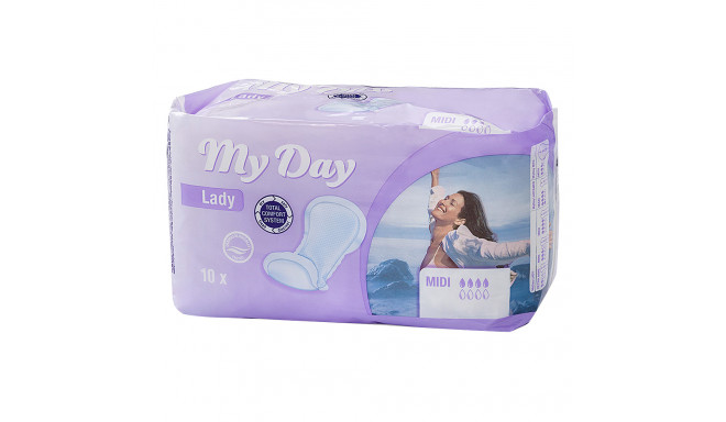 MY DAY compresas incontinencia midi 10 u