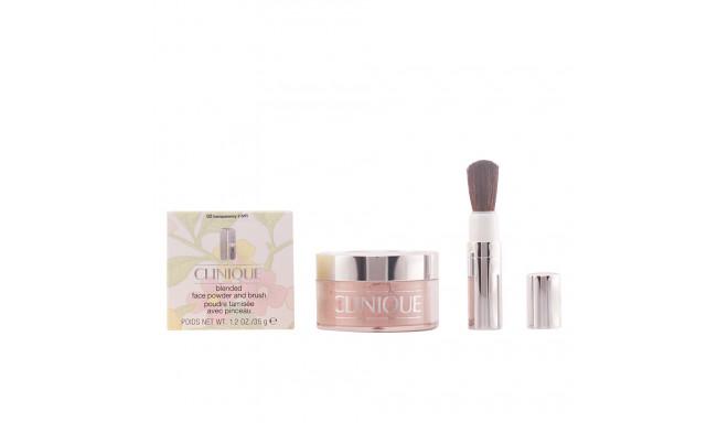 CLINIQUE BLENDED face powder&brush #02-transparency II 35 gr