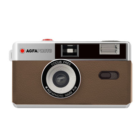 Agfaphoto reusable camera 35mm, brown