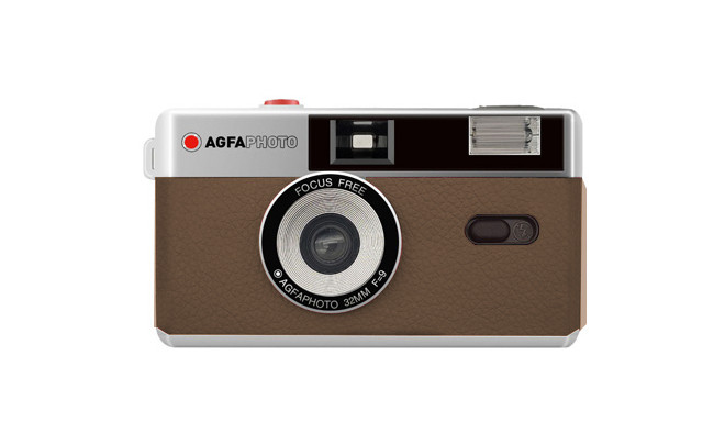 Agfaphoto reusable camera 35mm, brown