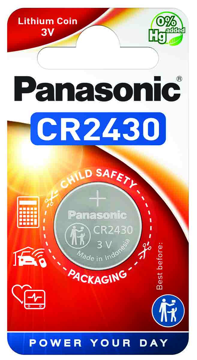 PANASONIC BATTERIES CR-2430L/1BP