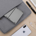 RoGer Bluetooth Keyboard with Touchpad Foldable black