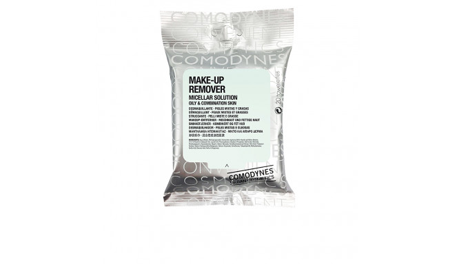COMODYNES MAKE-UP REMOVER micellar solution oily&combined skin 20 u