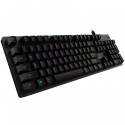 LOGITECH G512 CARBON LIGHTSYNC RGB Mechanical Gaming Keyboard with GX Brown switches-CARBON-US INT'L