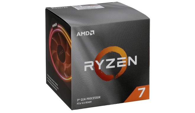 AMD protsessor Ryzen 7 3700x Box AM4 Wraith Spire cooler with RGB LED