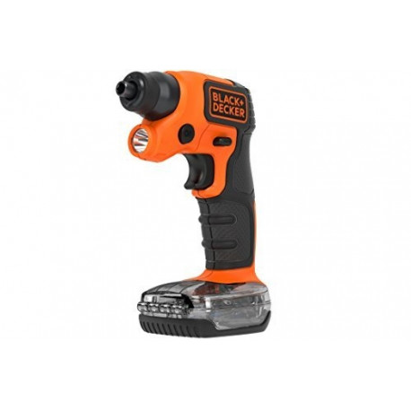 BLACK + DECKER cordless screwdriver BDCSFS30C, 3,6Volt (orange / black, teiligem 30 with accessory k
