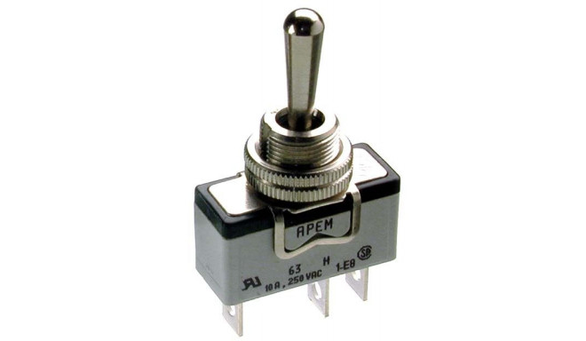 639H/2  1pole ON-OFF-ON switch
