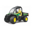 BRUDER Tip-cart John Dee re Gator 855D with stee