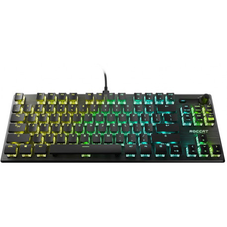 Roccat klaviatuur Vulcan TKL Pro Red Switch NO, must