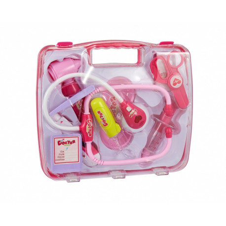 Askato toy set Doctor, pink