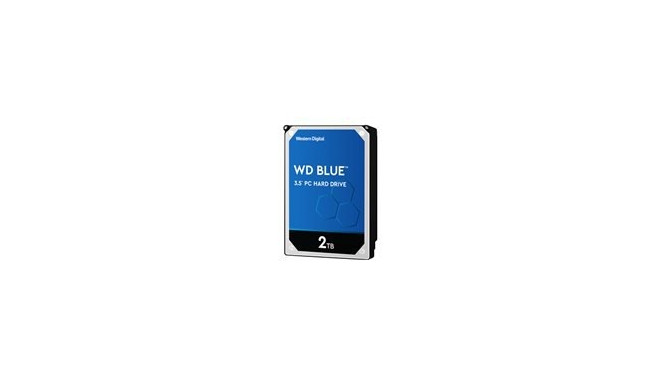 Western Digital kõvaketas Blue 2TB SATA 6Gb/s 3,5" sATA 64MB IntelliPower Bulk