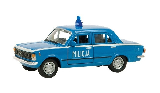 Car Welly Fiat 125P Milicja