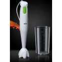 Braun MultiQuick 1 MQ100 Soup, hand blender (white / green)