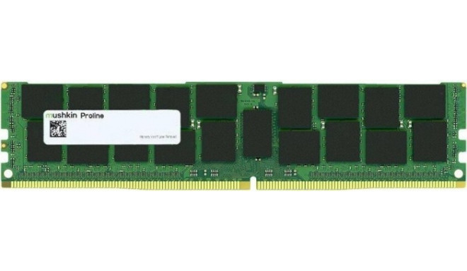 Mushkin DDR4 - 32 GB -2933 - CL - 21 - Single - ECC REG, Proline (MPL4R293MF32G24)