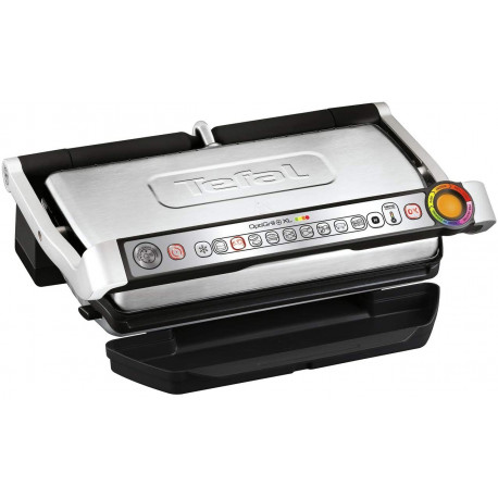 Tefal Optigrill XL GC724D, contact grill (brushed stainless steel / black, 2,000 watts)