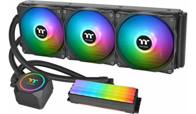 Thermaltake Floe RC360 CPU & Memory AIO Liquid Cooler, water cooling (black)