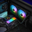Thermaltake Floe RC240 CPU & Memory AIO Liquid Cooler, water cooling (black)