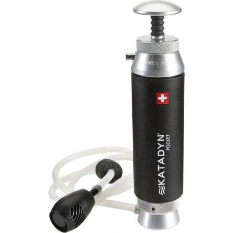 Katadyn Pocket, water filter (black / silver) - Varia - Photopoint