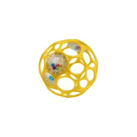 HCM Oball Rattle 10cm yellow - 28655