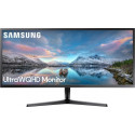 Samsung S34J550WQU - 34 - 3440 x 1440 pixels UltraWide Quad HD LED Black, Gaming monitor