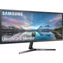 Samsung S34J550WQU - 34 - 3440 x 1440 pixels UltraWide Quad HD LED Black, Gaming monitor